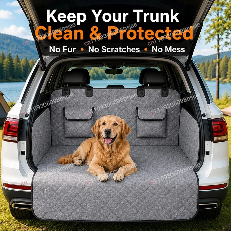 Trunk car pet pad universal trunk pad cloth anti-dirty waterproof car dog seat cushion