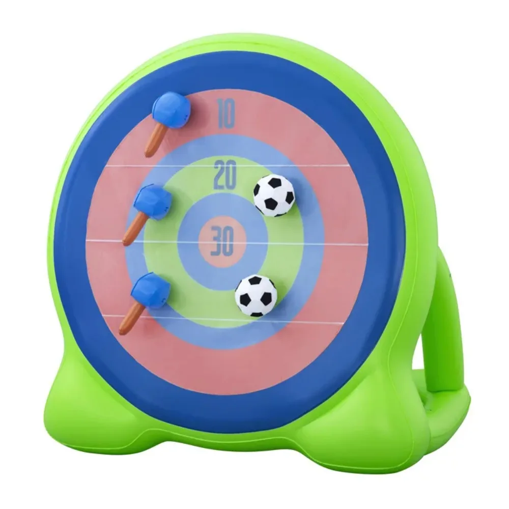 2-in-1 Inflatable Soccer Goal Dart Board Sticky Fun Children's Throwing Toy