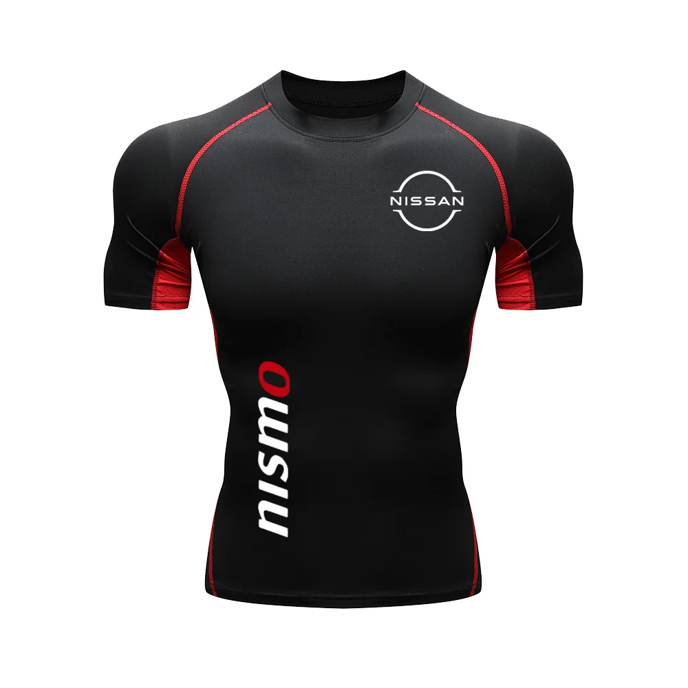 Nissan Autumn Hot Selling Men's Sports Running Long Sleeve Fitness Tight Top