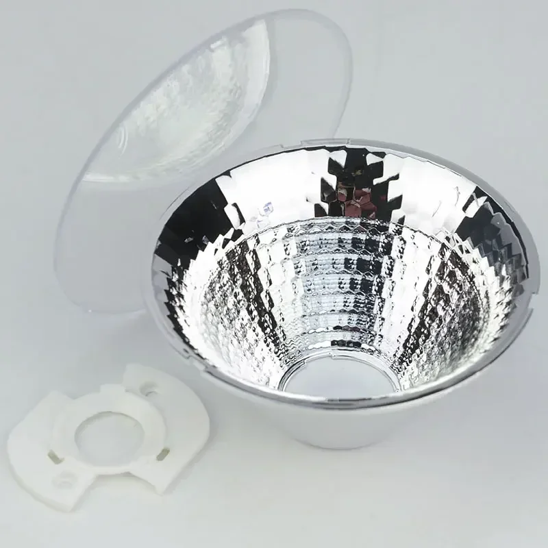 

92mm Large Optical Reflector Lens Spherical Surface Parabolic Reflector Bow COB Light Source Reflection Cup 1PC