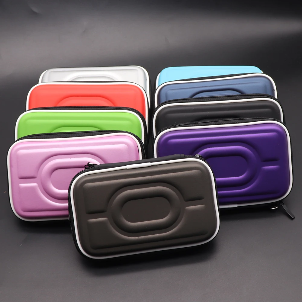 1pc Colors EVA Hard Case Storage Bag Pouch For 3DS NDSL NDSI GBA GBC Console Protective Carry Cover