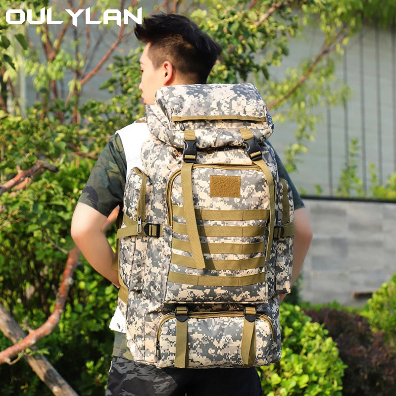 

Outdoor Sport Bag Men Multifunctional Breathable Waterproof Wear-resistant Lightweight High-Capacity Mountaineering Backpack