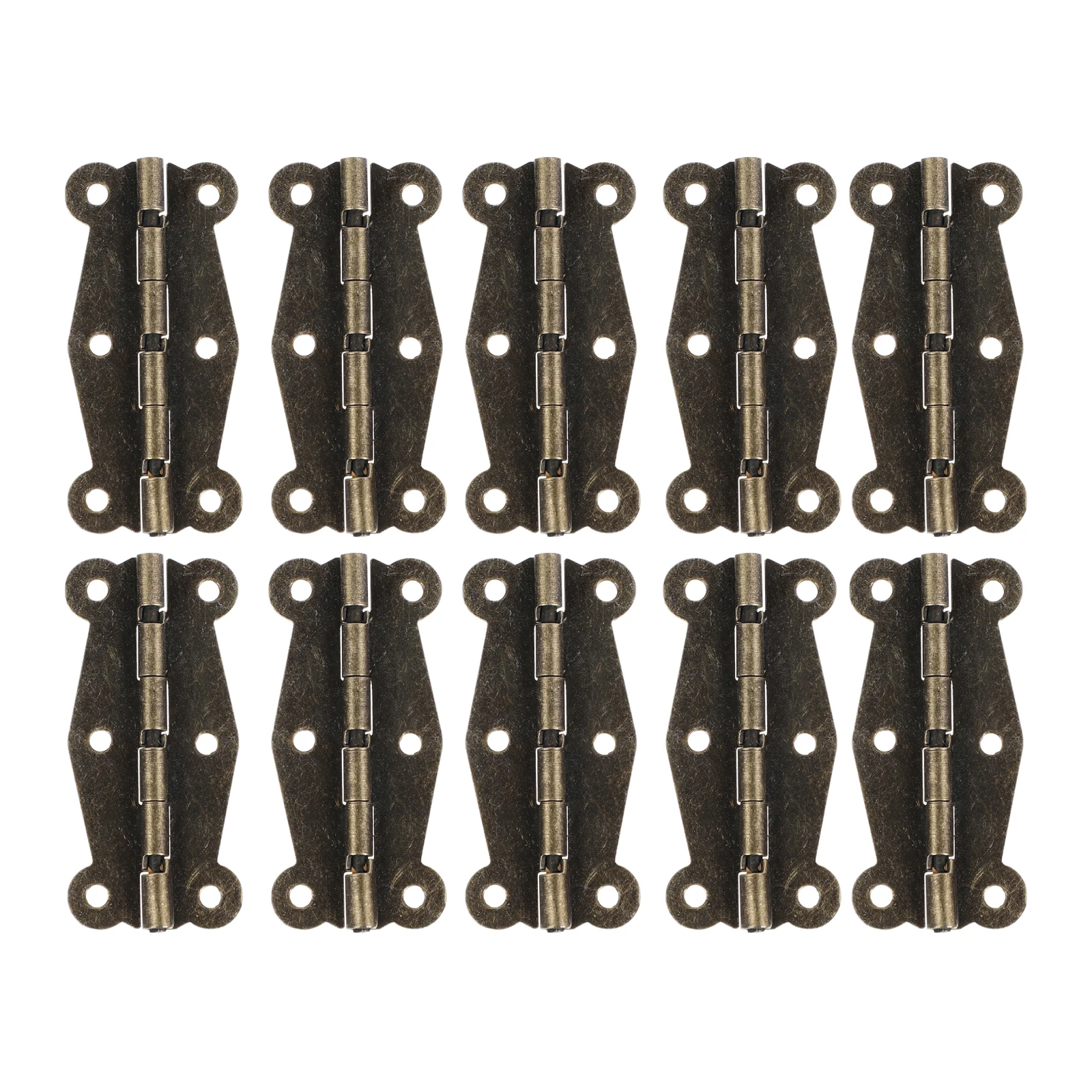 

30pcs Retro Butterfly Hinges Durable Vintage Style Wooden Box Cupboard Jewelry Cabinet Gift Toolbox Furniture Hardware Alloy