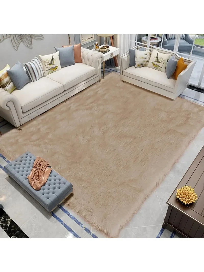 

8x10 Living Room Rugs Washable Faux Fur Rug alfombra tapioqueira e peneira de tapioca