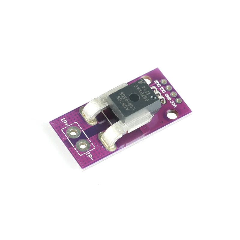 ACS758 ACS758LCB-100B Current Module Linear Hall Current Sensor PFF-T Current Detection 3-5V