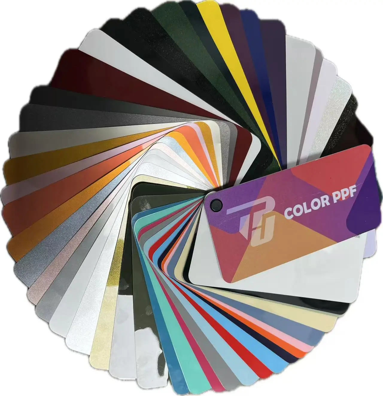 Hot Selling Self Healing Car PPF Colored TPU Aurora Black Charm Red Coating Cover Auto Paint Protection Film