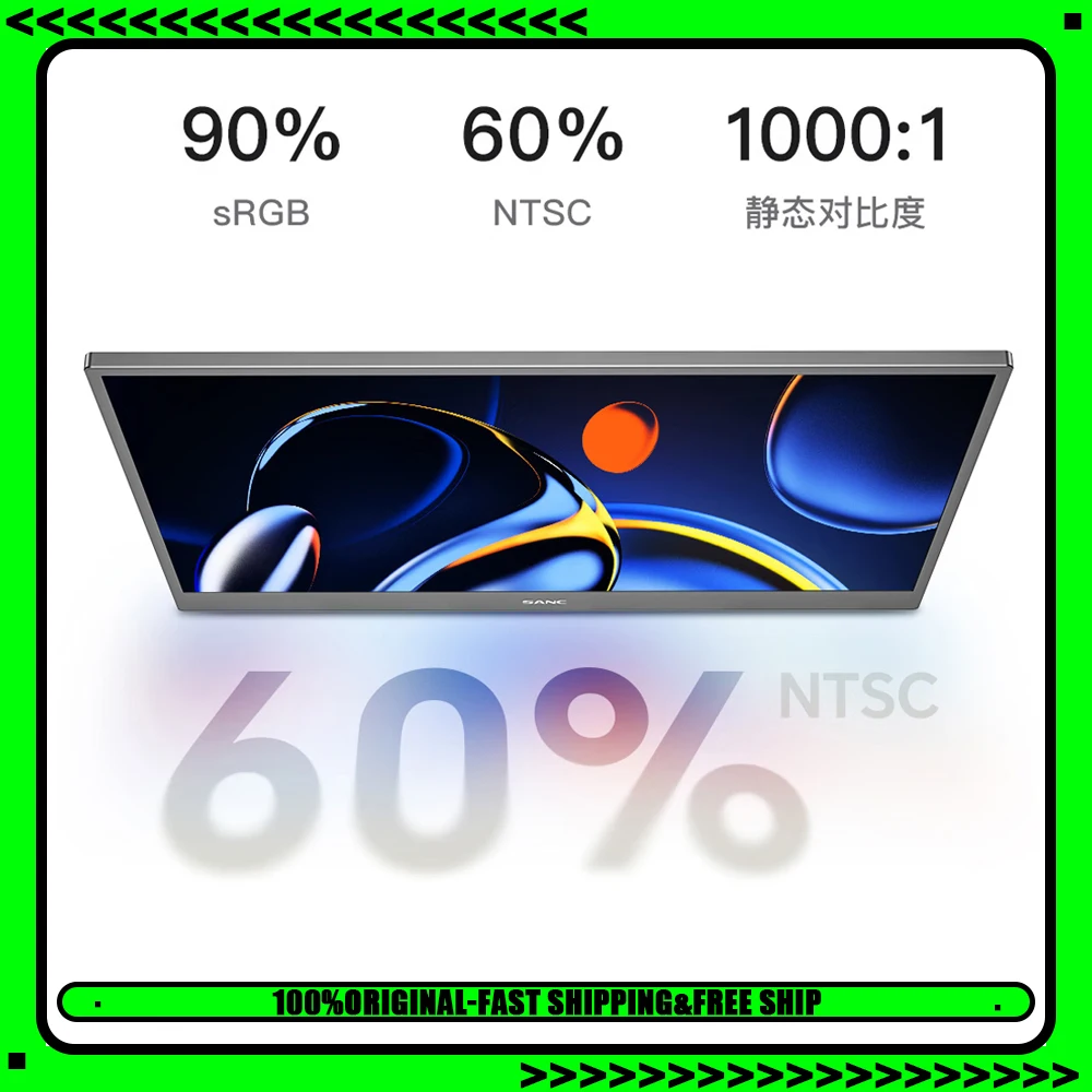 SANC D1 15.6 Inch Portable Monitor Full HD 1080P 60HZ IPS USB Type C Display for Laptop/PS4/PS5/Phone/Switch