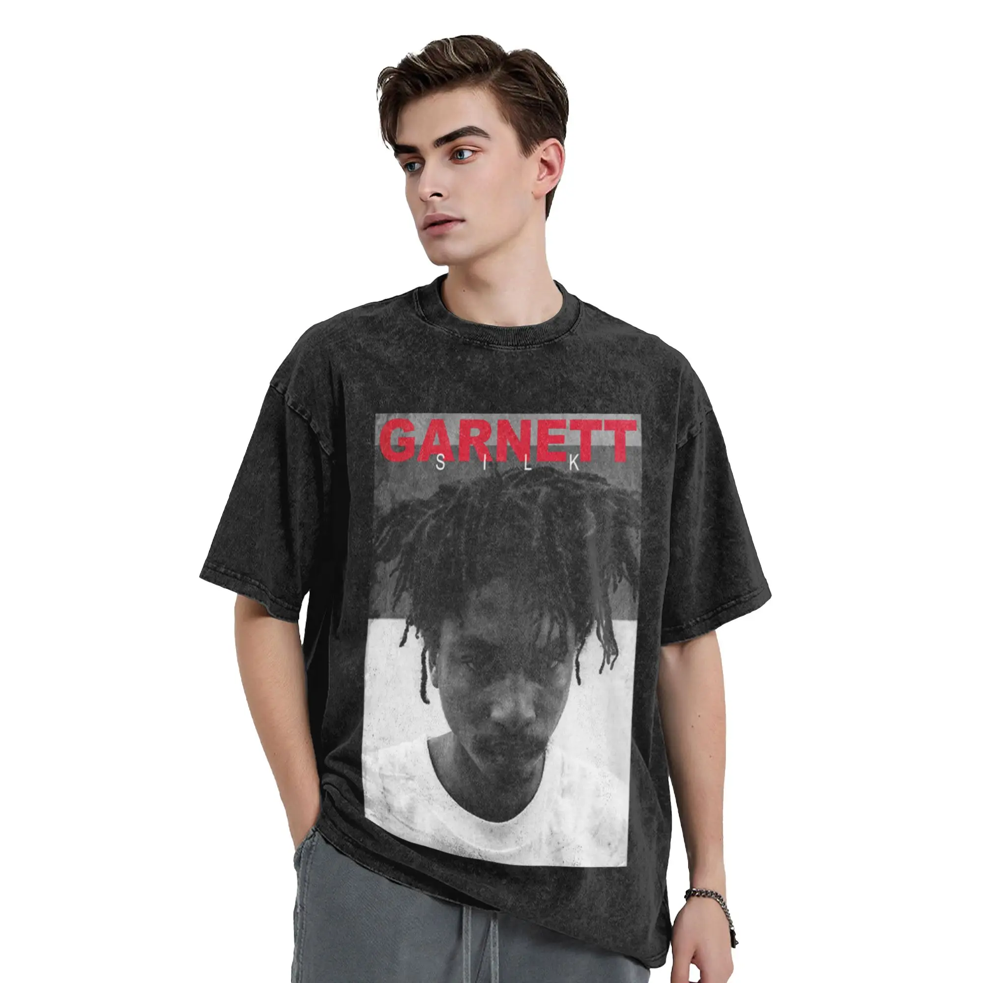 Garnett Silk Tribute Classic Comfort A T-Shirt Oversized Short Sleeve Men's Women's Cotton Tees Tops