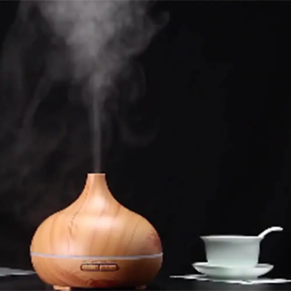 Диффузор эфирного масла под дерево, USB домашний увлажнитель воздуха, светодиодный ночник, увлажнитель тумана для спальни, диффузор воздуха