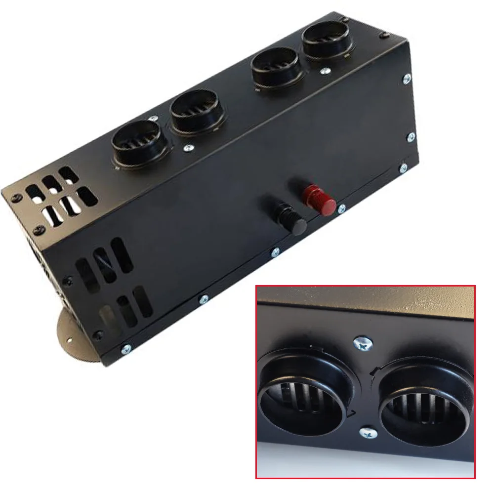 12/24v 2-in-1 Car Heater and Cooling Fan 600-800W Portable Vehicle Heating Cooling Fan Windshield Electric Defroster for Vehicle