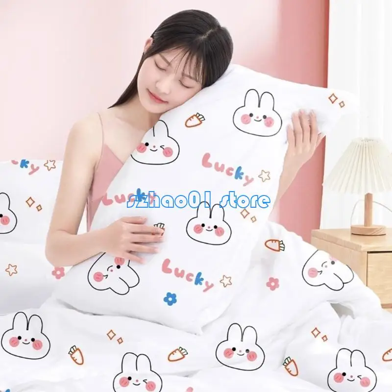 

85LA Disposable Bed Linen Soft Nonwoven Quilts Pillow Cover for Comfort