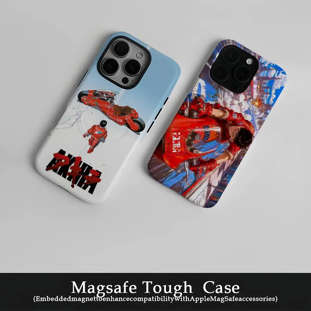 

A-AKIRA Phone Case Film Korean INS for iPhone 16 15 14 13 12 11 Pro Max Plus Luxury Magnetic Double-layer Cover