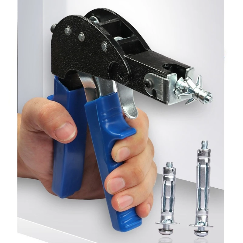 M4 M5 Nut Manual Rivet Gun Hollow Rivet Wall ยิปซั่มบอร์ดดึง Rod Gun เครื่องมือติดตั้ง Fixation สกรู Bolt ชุดเครื่องมือ