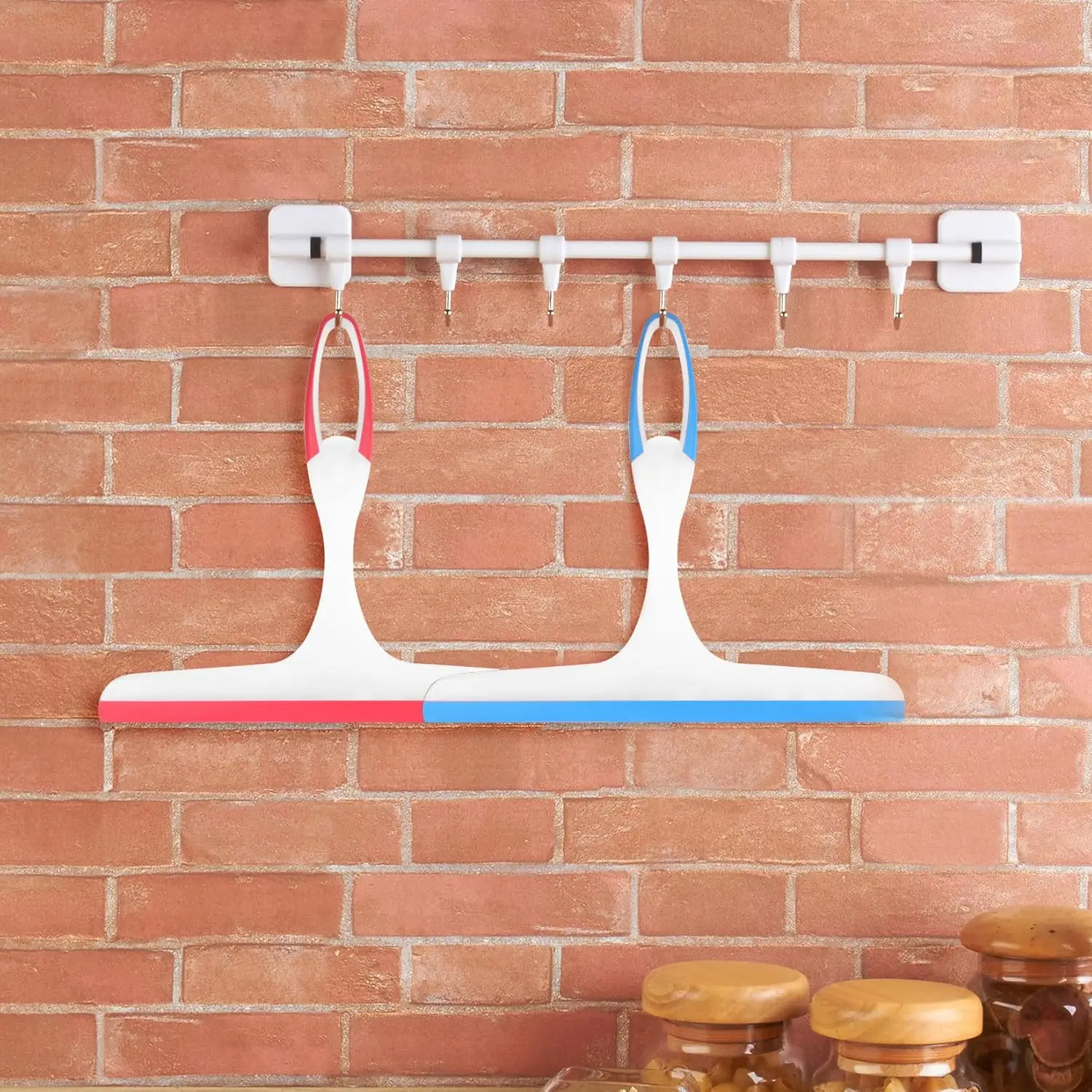 3Pcs Shower Squeegee for Glass Doors & Car Windows, Multi-Surface Cleaner for Bathroom, Mirror, and Windshield - view 6