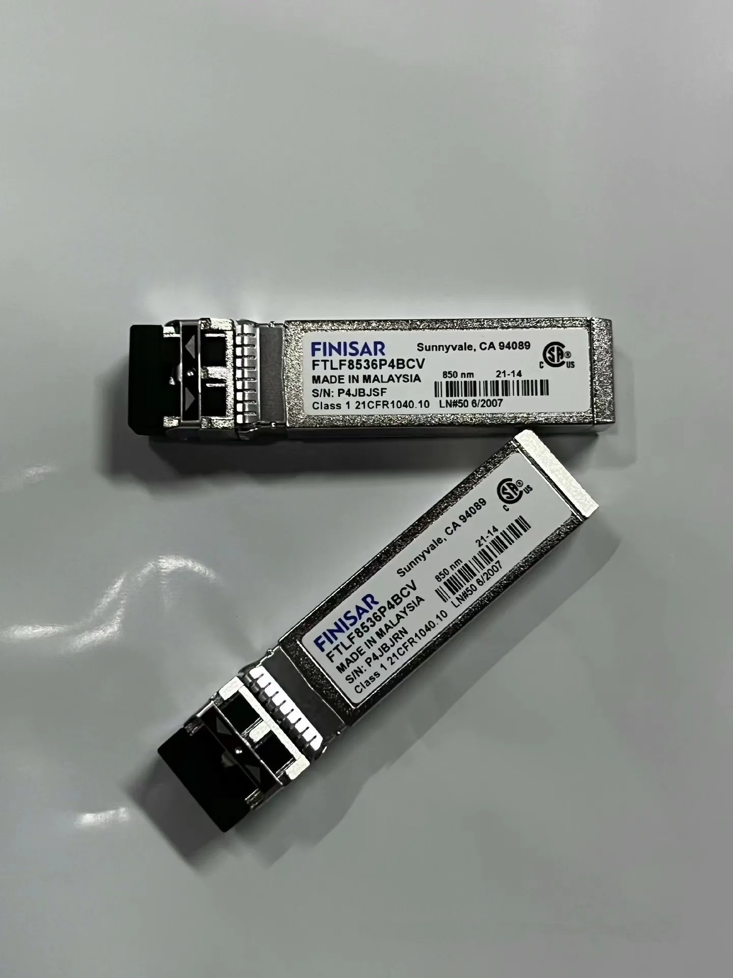 Finisar SFP 25G Optische Schakelaar FTLF8536P4BCV/850NM 100M 25GB Sfp Glasvezel Module/25G Adapter Algemene doeleinden Vezel