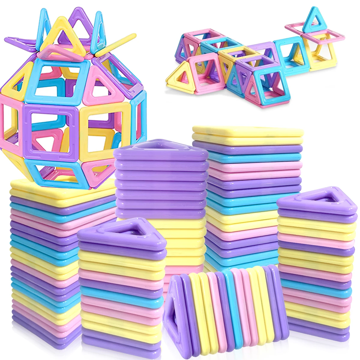 Macaron 3D Magnetische Bausteine Bau Set DIY Spielzeug Für Kinder Jungen Mädchen Sensorischen Pädagogisches Geburtstag Geschenke