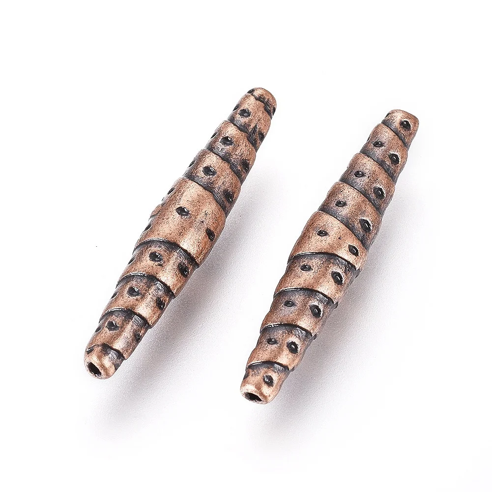 

100pcs Tibetan Style Alloy Beads Tube Shape for Making DIY Jewelry Necklce Bracelet Charms Accessories