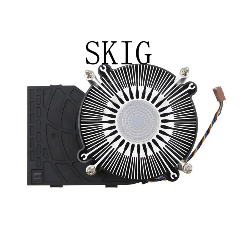 Ventilador Cooler para Desktop CPU para Lenovo, 5H40U92955, 5H40U93094, 5H40U93147, BAZD0925R2UP009, DC 12V, 0.9A, 65W, Novo