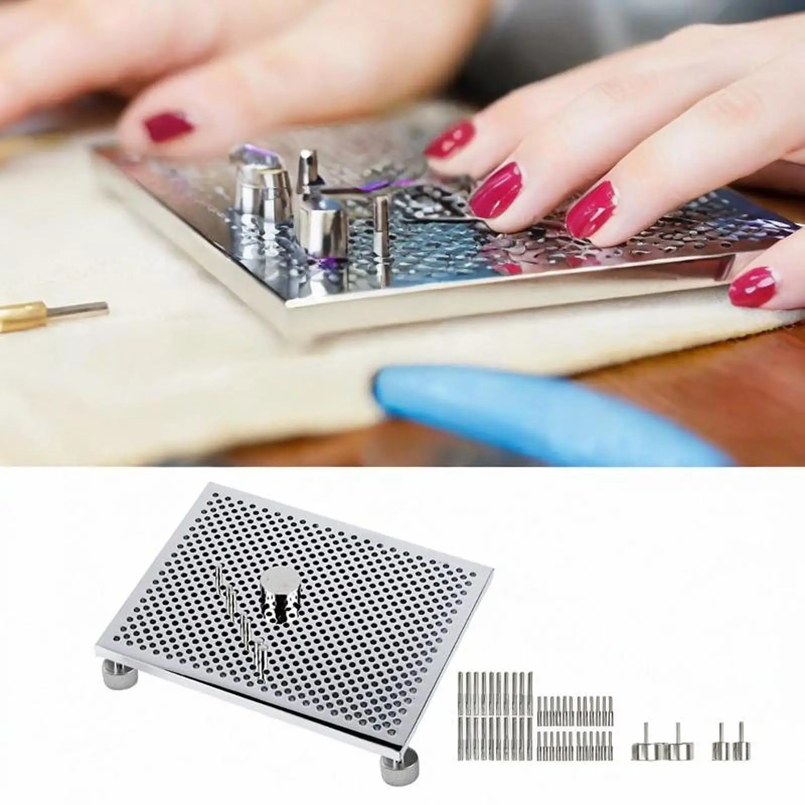 

Wire Bending Jig Practical Easy to Use Jewelry Making Tools Set for Beginner Jewelry Design Bracelet Making Crafts Enthusias