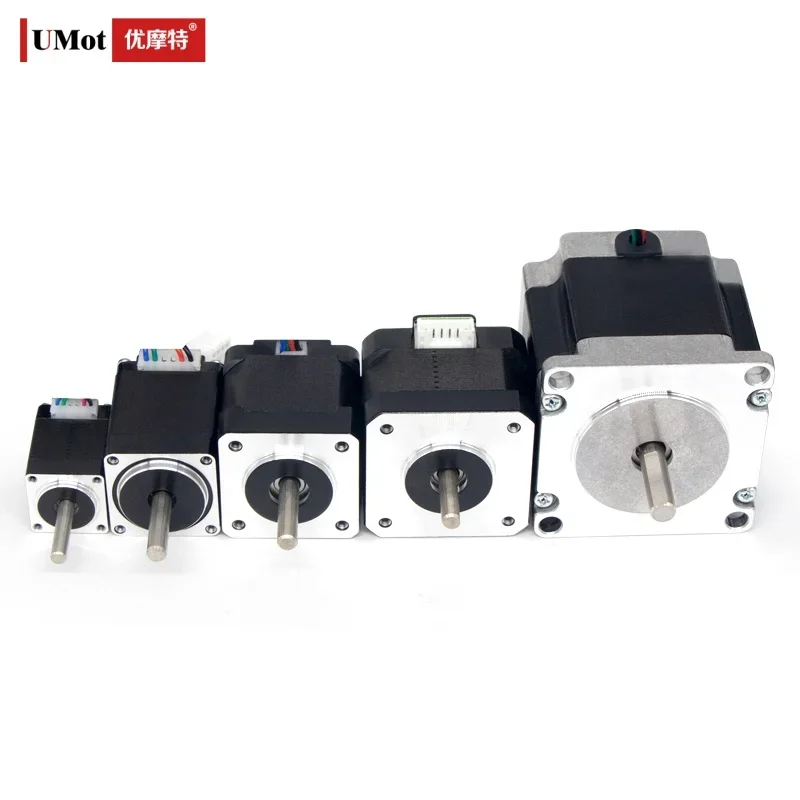 UMOT Small Nema17 Stepper Motor 42*40/42*48mm 1.68A 0.38-0.5Nm DC 2.77-2.8V Load 28N Hybrid 42 Stepping Motor for 3D Printer CNC 2