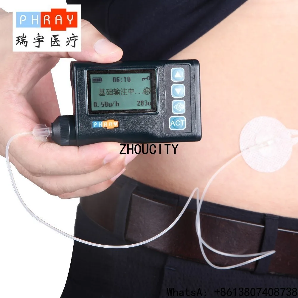 ZHOU CITY PH300 Insu*lin Pump For Diabetes Infusion Smart Medical Electronic