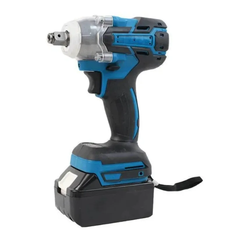 21V High Torque Power Brushless Motor Cordless Electric Impact Wrench for DIY Industrial Use Multifunctional Battery-Powered