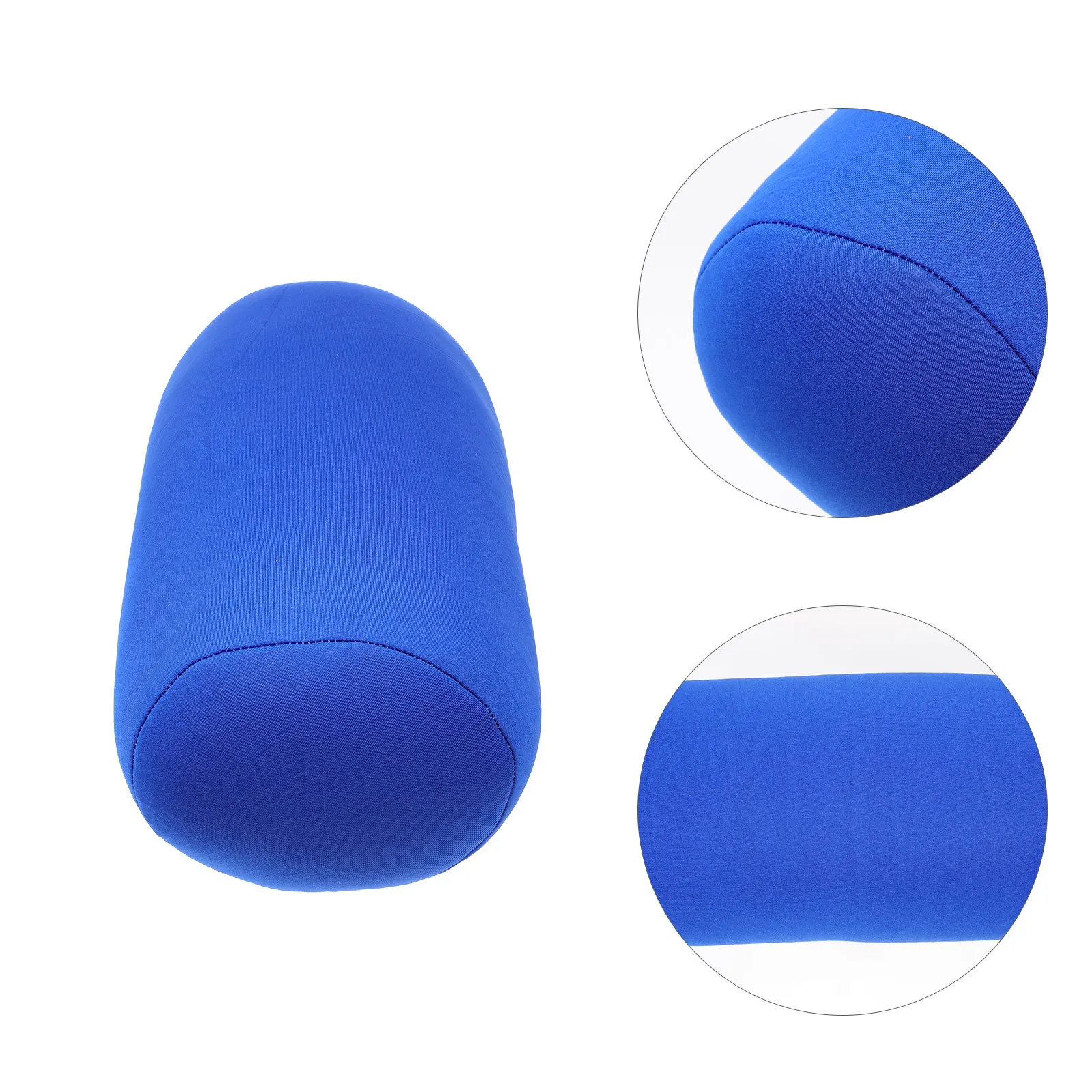 Effen kleur cilindrisch kussen Ronde nekkussens Slapen Cervicale en beensteun Memory Foam Guard Circle