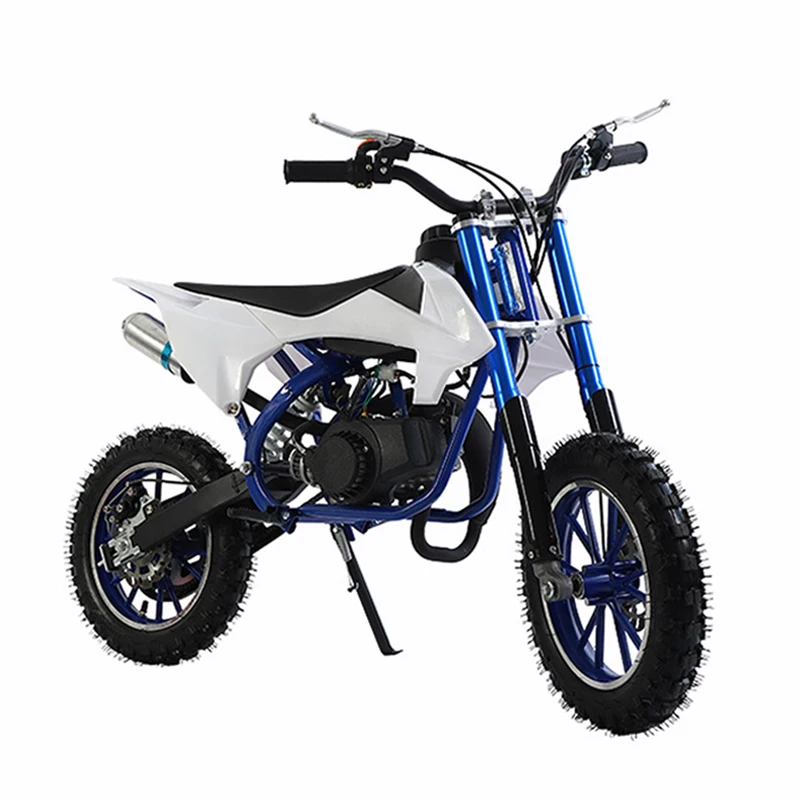 Motorcycles 2 Stroke 10-Inch L Gasoline Wheels 49cc 100cc Air Cool Engine Off Road Dirt Bike For Children