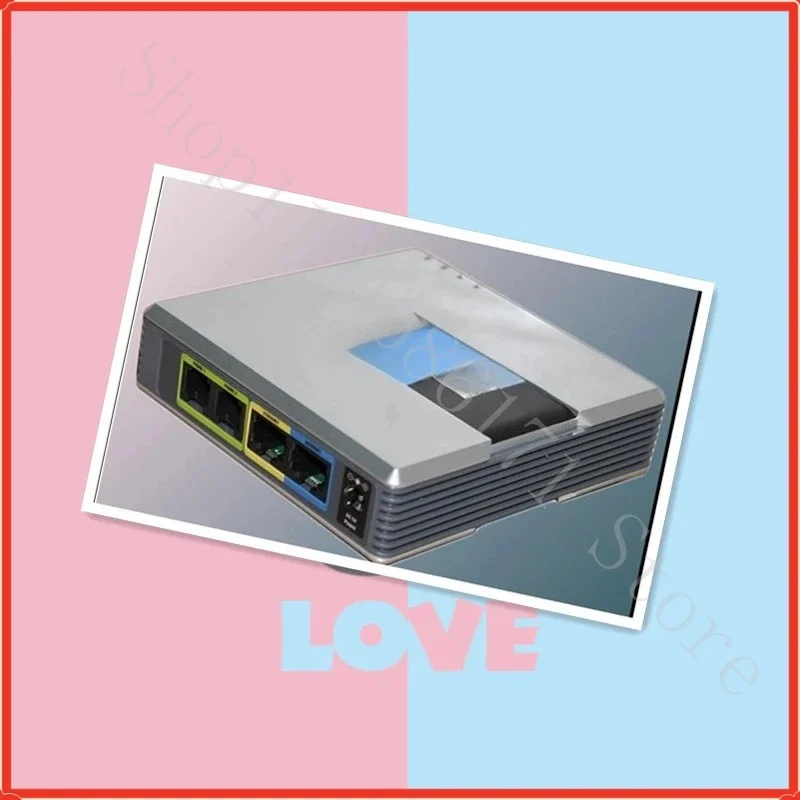 L FOR Cisco FOR Linksys SPA2102 VoIP 2FXS Phone Adapter With Router