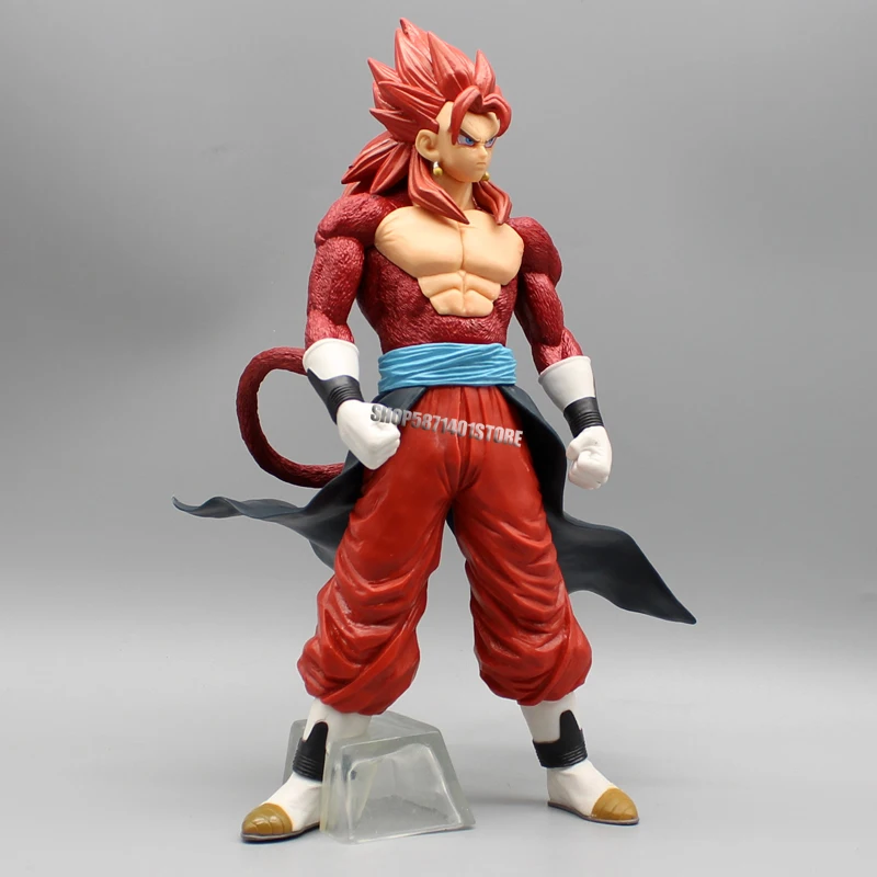 26cm Anime Dragon Ball Super Saiyan 4 Vegito Figurine Vegetto SSJ4 PVC Action Figure Collection Model Toys for Children Gifts