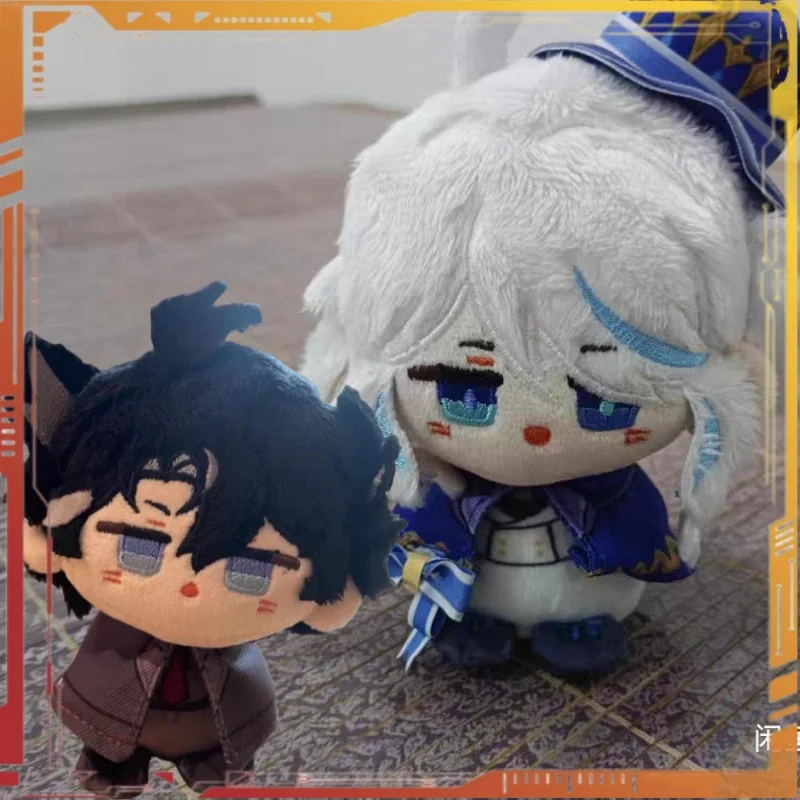 ตุ๊กตา Genshin Impact ขนาด 10 ซม. ตัวละครอนิเมะ Focalors Wriothesley Arlecchino ของเล่นสะสม ตุ๊กตาห้อยกระเป๋า พวงกุญแจ ของขวัญ ACG