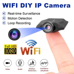 1080P HD Wireless WIFI IP Micro Camera DIY Camera Home Security Surveillance Camera Motion Detection Remote Viewing