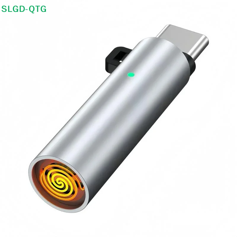 

NEW Hot sale 1Pc TYPE-C Portable Low Consumption Mini Electronic Windproof And Energy Saving Outdoor Phone