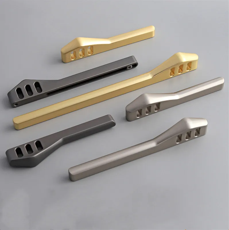 Gold Nordic Simple Bathroom Cabinet Wardrobe Furniture Handle Drawer Knob Grey Creative Design Door Handle Home Decoration