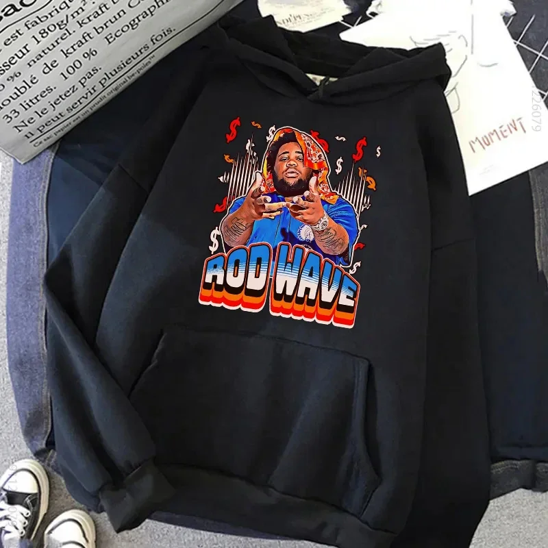 قضيب موجة أغطية رأس مطبوعة بلايز الهيب هوب موسيقى المرأة س الرقبة Harajuku البلوز الخريف طويلة الأكمام المرأة ملابس الشارع الشهير البلوز