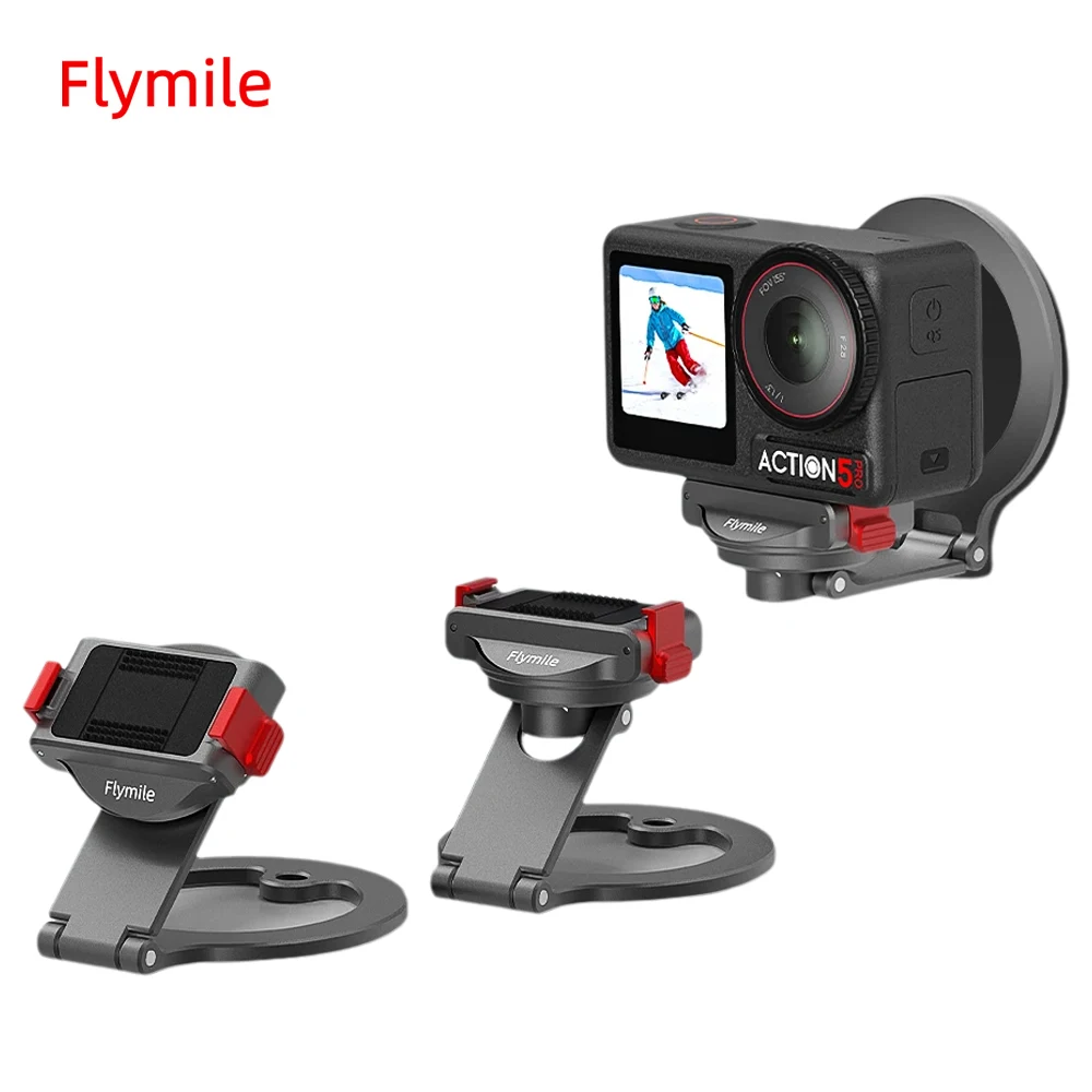 

Flymile Magnetic Adapter Frame for DJI Action 5 Pro/Osmo 360 Accessories Expansion Bracket Desktop Mount Base Video Shooting