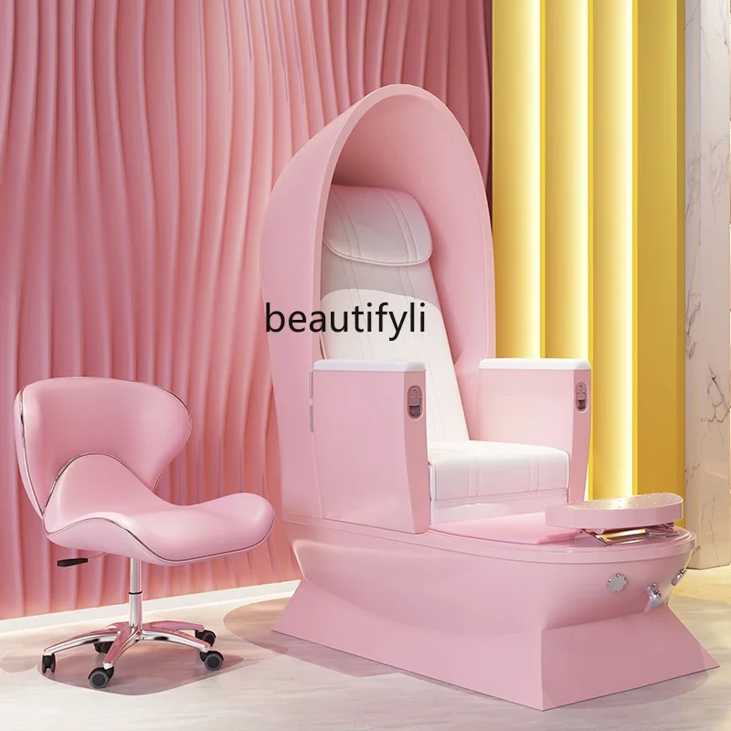 

smt14 Modern Minimalist Nail Beauty Sofa Foot Chair Foot Bath Manicure Pedicure Multifunctional Electric Massage Chair Spa