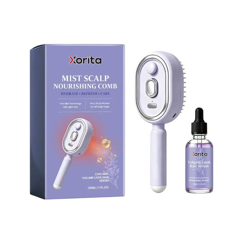 Electric Spray Air Cushion Scalp Comb