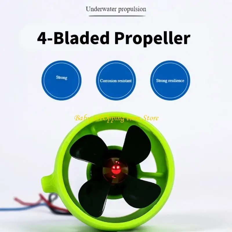 23GD Mô-đun đẩy nước chiều Động cơ không chổi than /CCW 12 đến 24V Thuyền ngoài trời nâng cấp thành phần cho thuyền mô hình