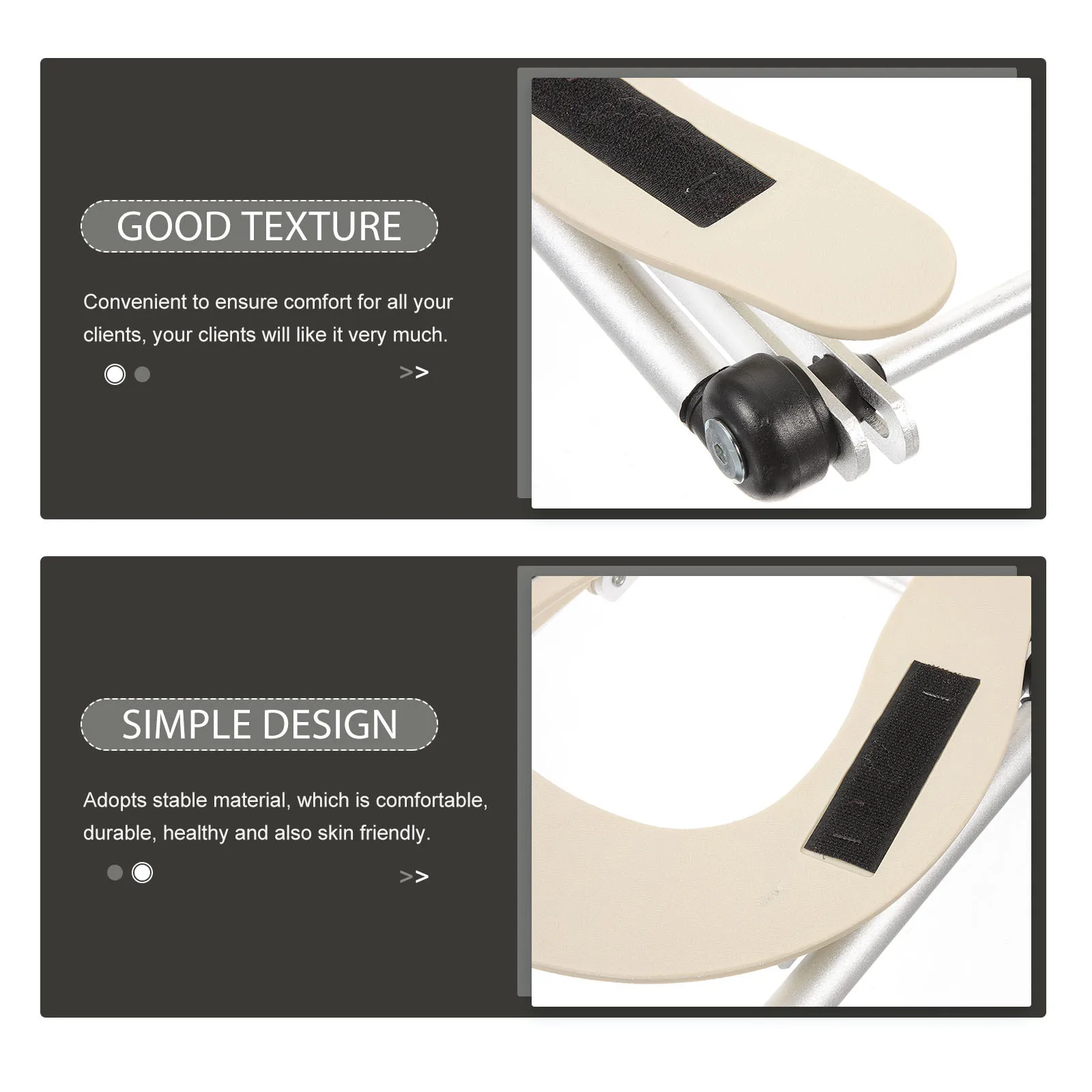 

Подголовник для массажной кровати, эргономичная удобная портативная подставка для лица, многоцелевой инструмент для массажного стола, аксессуары для спа-салона