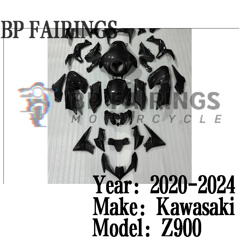 

For Kawasaki Z900 2020-2023 Z 900 SE Injection Painted Bodywork Molding Set ABS Plastic Carbon Fiber Painted
