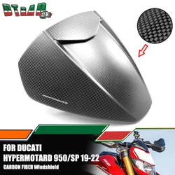 For DUCATI Hypermotard 950 SP 950SP 2019 2020 2021 2022 Carbon Fiber Accessories Motorcycle Windshield windscreen Fairing Kit