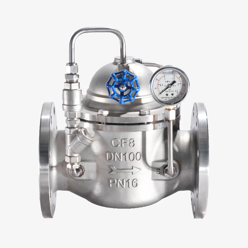 صمام التحكم في نظام المياه، صمام فحص الإغلاق البطيء، شفة مياه الصنبور، المقاومة الدقيقة، صمام فحص الإغلاق البطيء