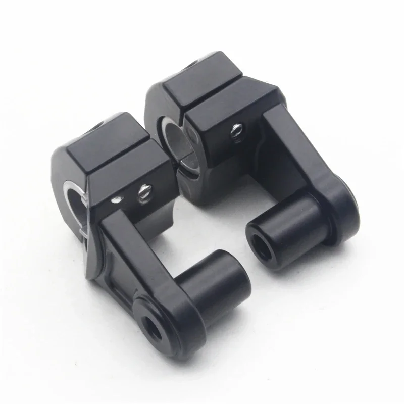 22mm / 28mm Universal  Aluminum Motorcycle Handle bar Clamp Handlebar Riser Adjustable For Honda Kawasaki Suzuki Ducati Triumph