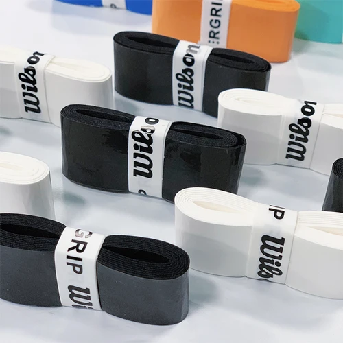 Imagen 2 del producto Wilson-Cinta de agarre para raqueta de tenis, banda antideslizante con pegamento de mano, mango de Pu, 15/30/60/90/180 piezas