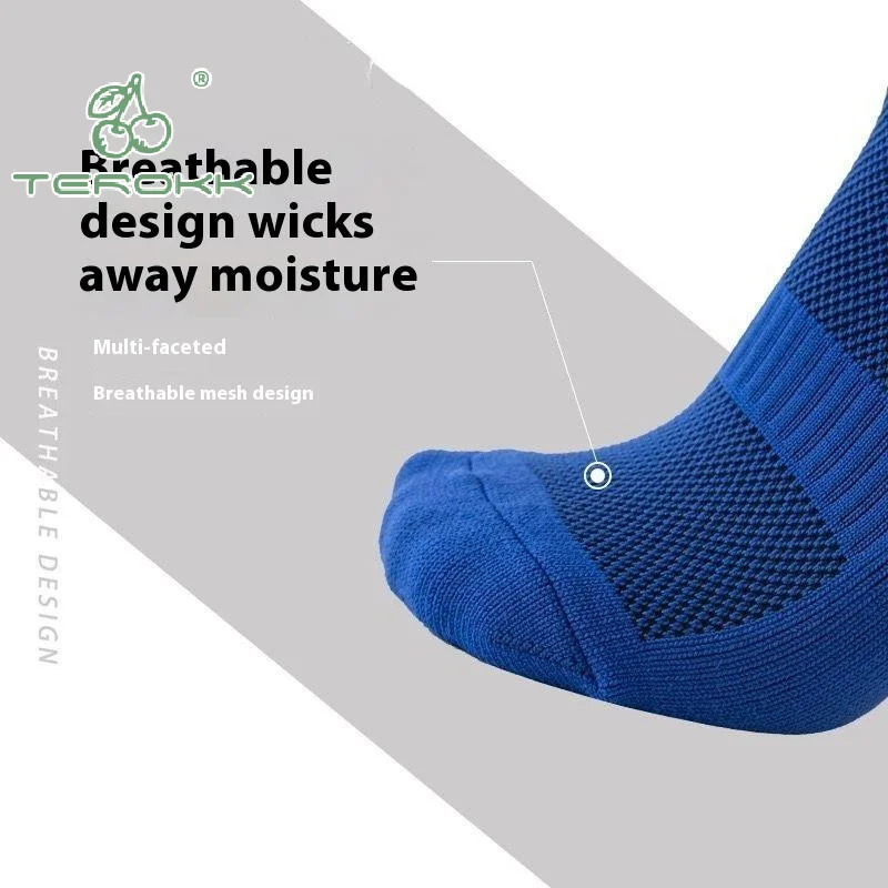 

1/3 шт., мужские и женские футбольные носки, дышащие спортивные силиконовые противоскользящие футбольные носки, спортивные носки