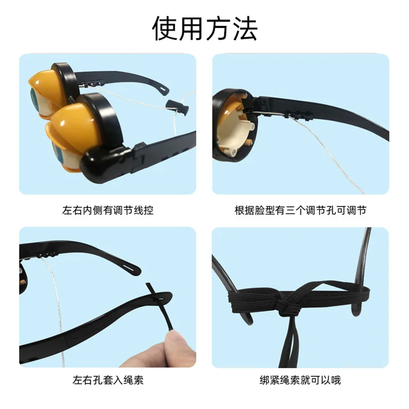 面白いいたずらメガネ陽気ないたずらっ子子供用メガネ奇抜な飛び出す目メガネノベルティハロウィンコスチュームゴーグル子供用ギフト