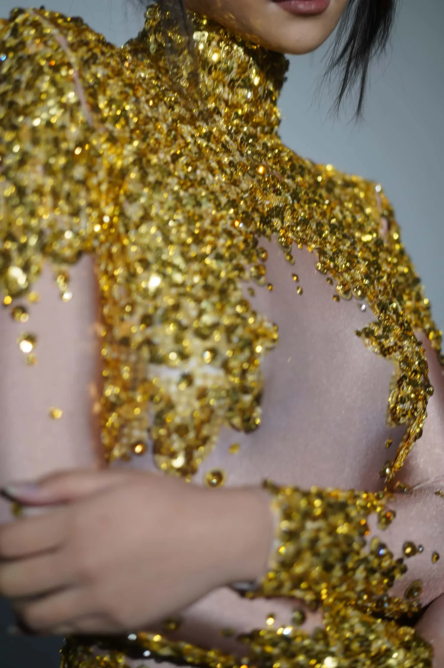 Сексуальное нарядное боди Showgirl с кристаллами и блестками, женское боди для ночного клуба, сценический наряд, карнавальная вечеринка