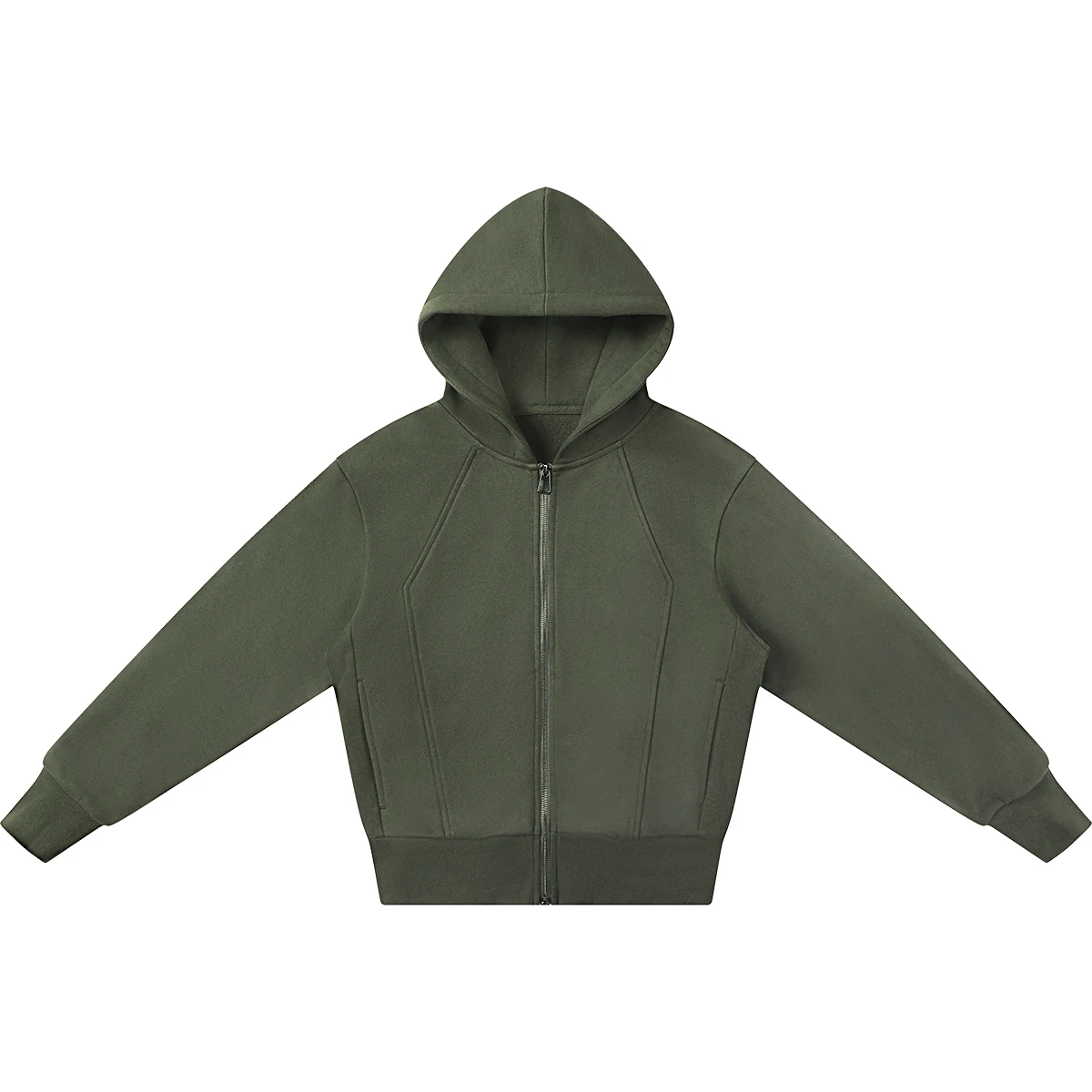 

Early Spring Women's Hooded Zipper Sweatirt Thin Fce Dstring Casual Commute Sle ZONE Commute Windbreaker