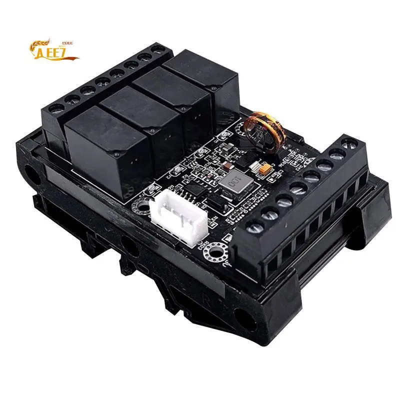 aee7-1-set-plc-module-delay-module-fx1n-10mr-plc-industrial-control-board-case-analog-input-output-programmable